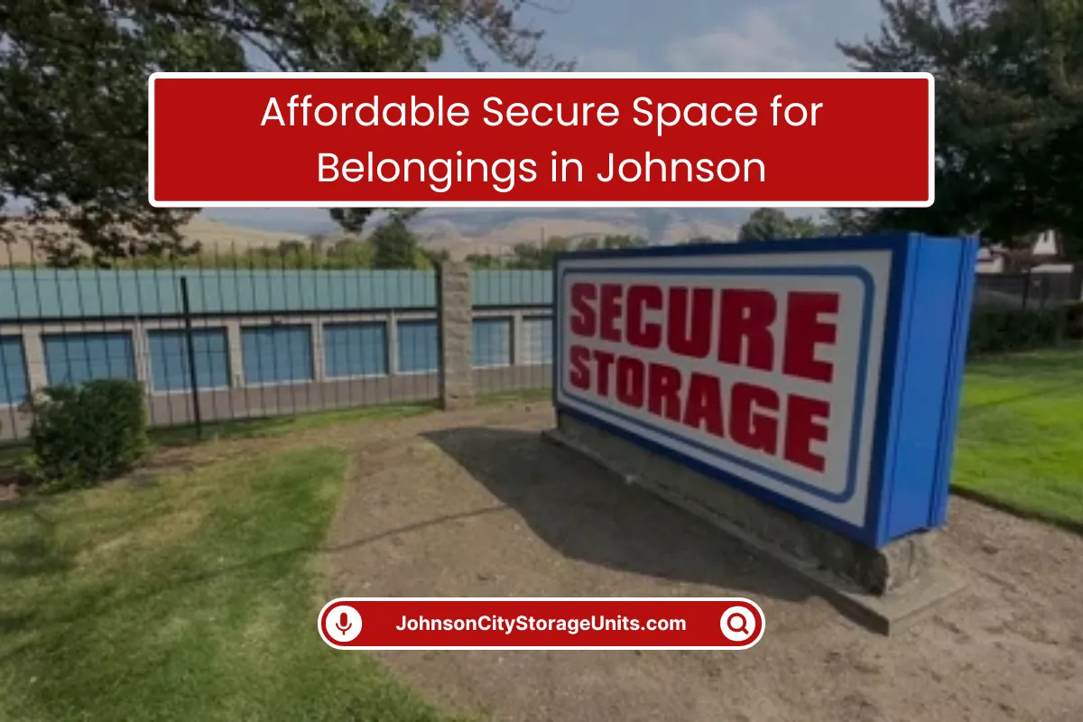 Secure Space for Belongings Secure Space for Belongings