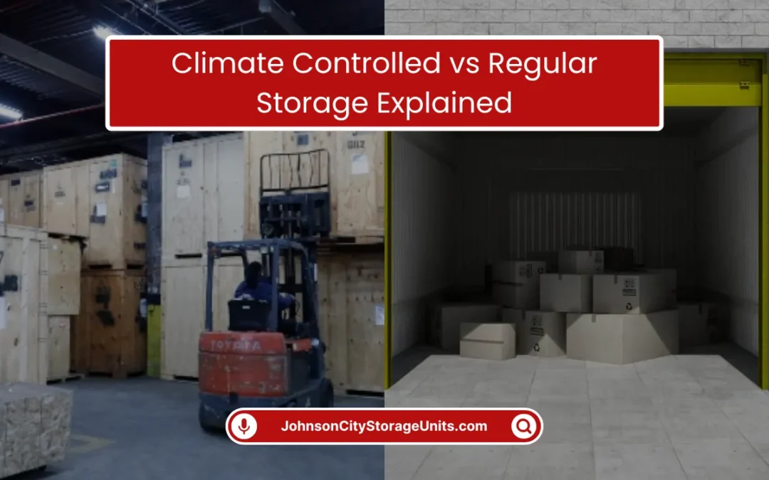 Climate Controlled vs Regular Storage Explained (2025)