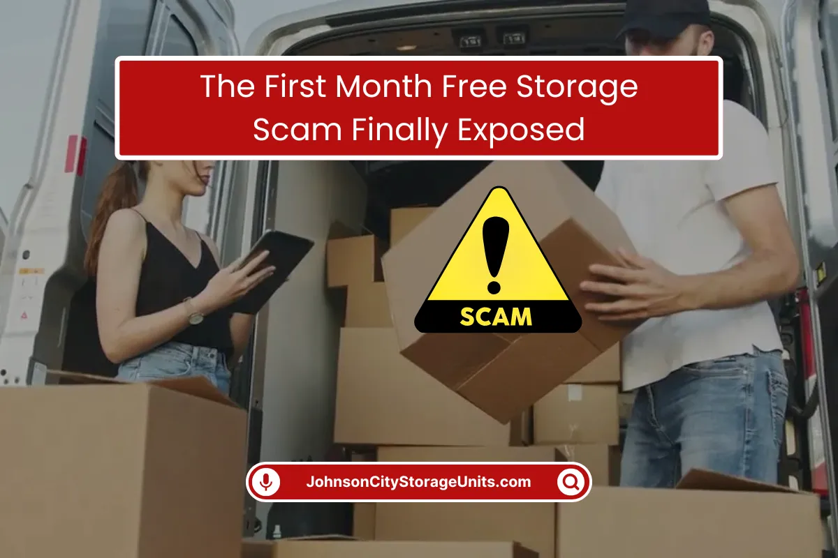The First Month Free Storage Scam Exposed