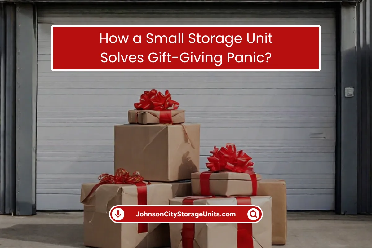 Small Storage Unit Solves Gift-Giving Panic