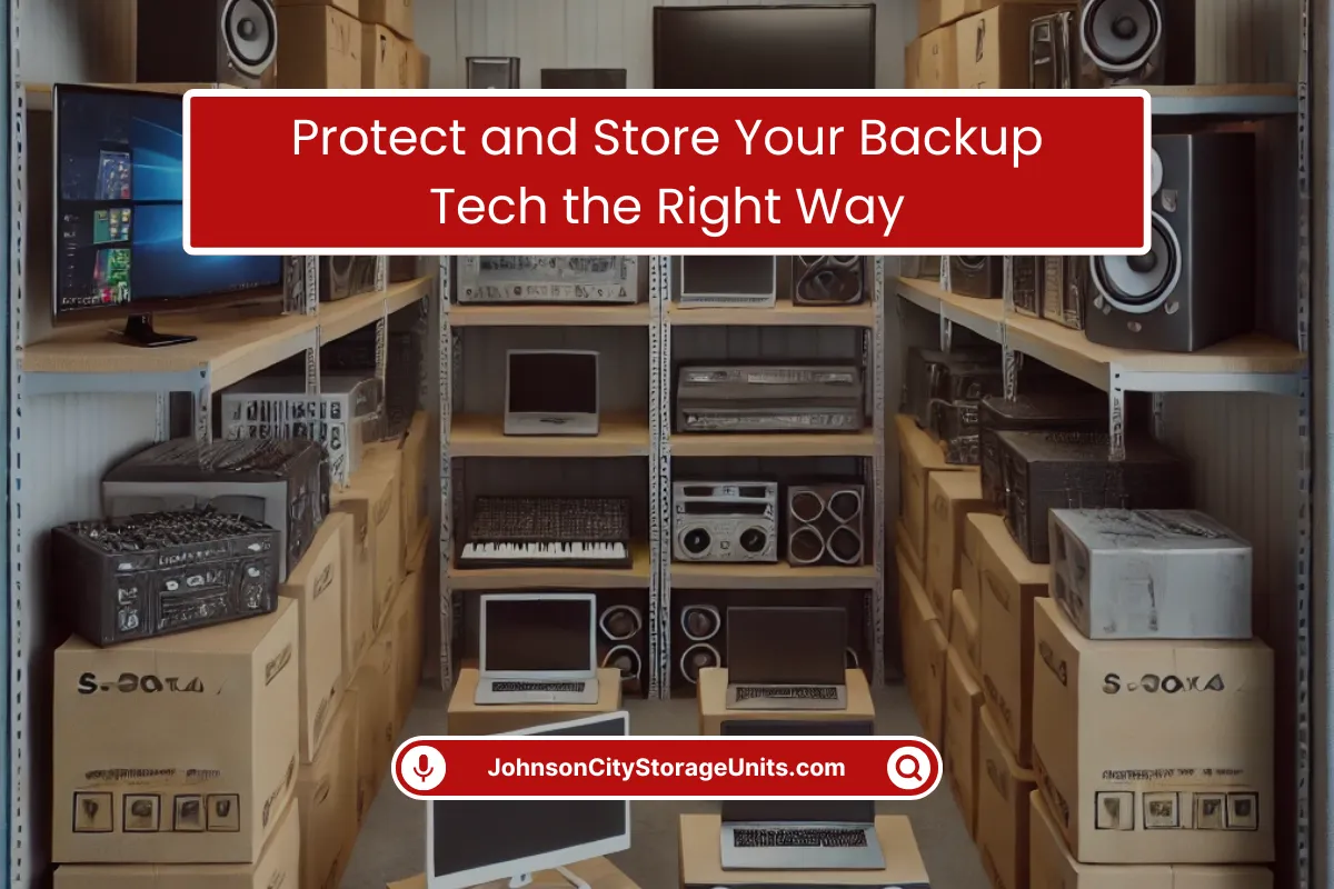 Store Your Backup Tech the Right Way