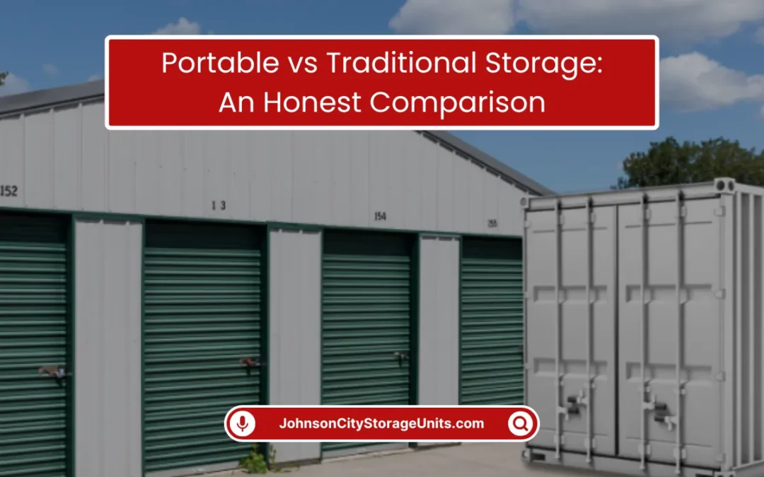 Portable vs Traditional Storage: An Honest Comparison (2026)
