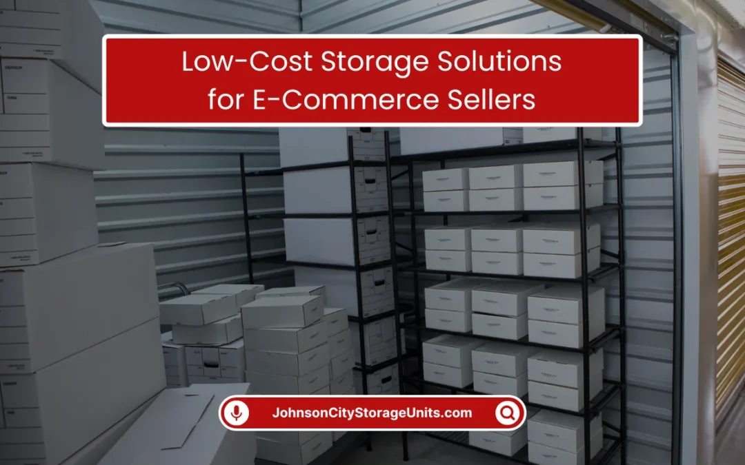Low-Cost Storage Solutions for E-Commerce Sellers (2026)