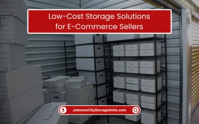 Low-Cost Storage Solutions for E-Commerce Sellers (2026)