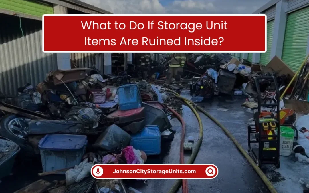 What to Do If Storage Unit Items Are Ruined Inside? (2026)