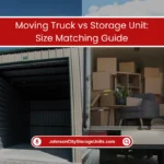 Moving Truck vs Storage Unit Size Matching Tips
