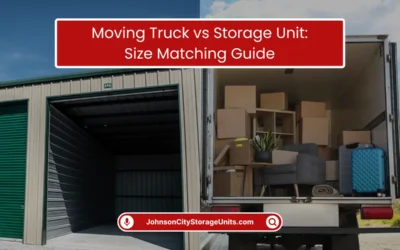 Moving Truck vs Storage Unit: Size Matching Guide (2026)
